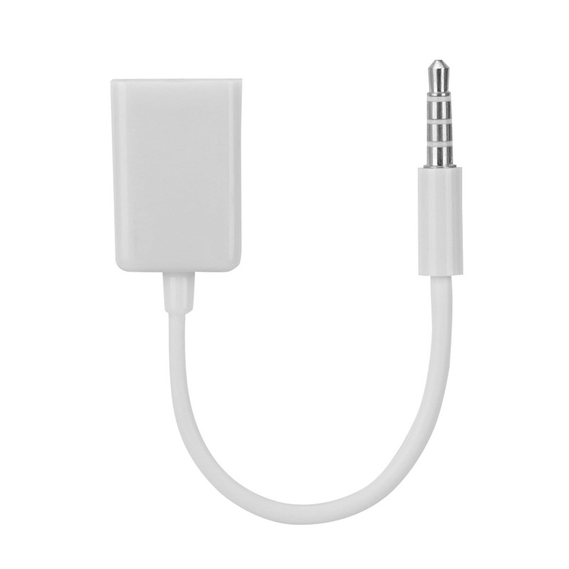 USB to AUX Adapter, USB 2.0 3.5mm Male Plug Jack to Female AUX Audio Cable, A... gallery