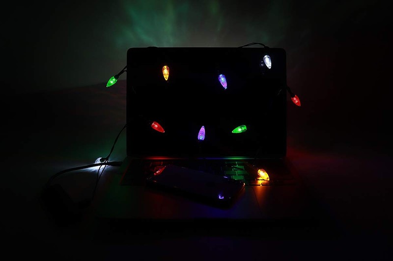 LED Christmas Light Phone Charger Cord Type C 50inch 10led Multicolor Bulbs C... gallery