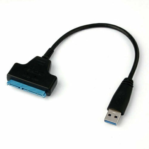 USB 3.0 to 7+15 SATA 22 Pin Adapter Cable for 2.5" Hard disk driver SSD Cablecc gallery