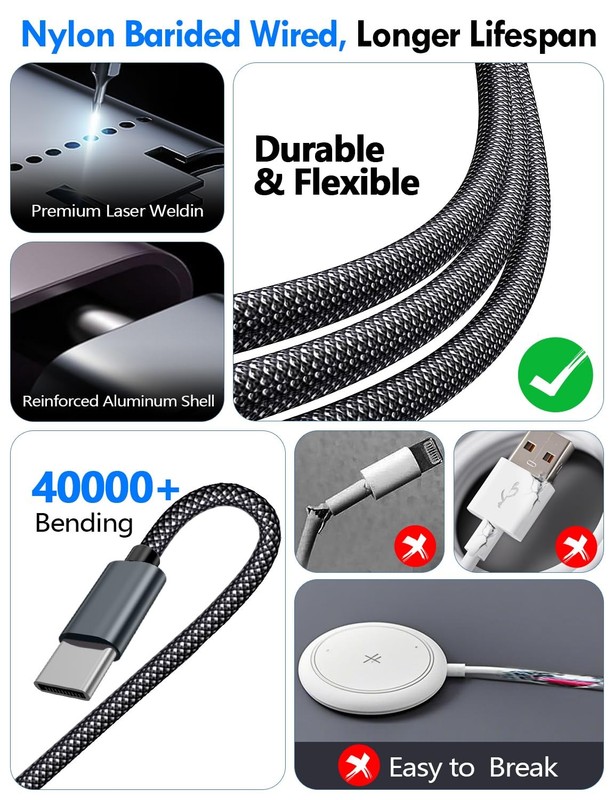 Multi Charging Cable with Watch Charger gallery