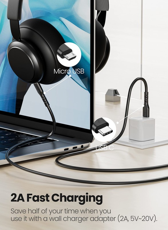 1 PCS 6 FT USBC To Micro USB Charging OTG Cord For Android Game Controller gallery