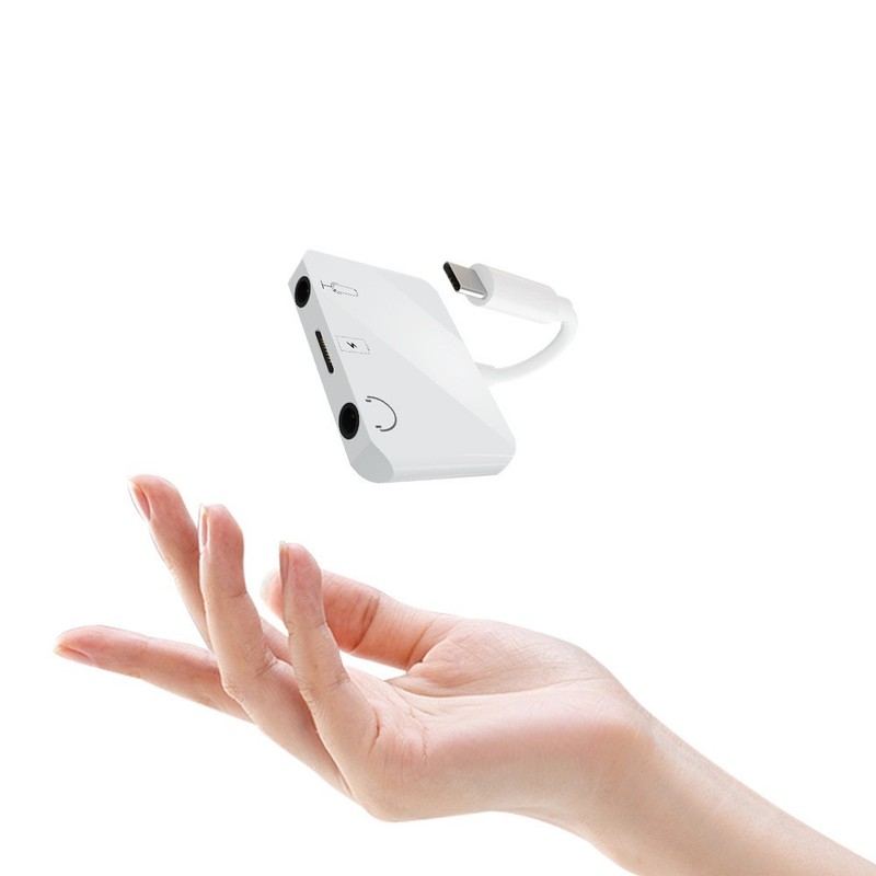 Type-C Sound Card USB-C 3.5mm Audio Interface for Earphone Speaker Computers gallery