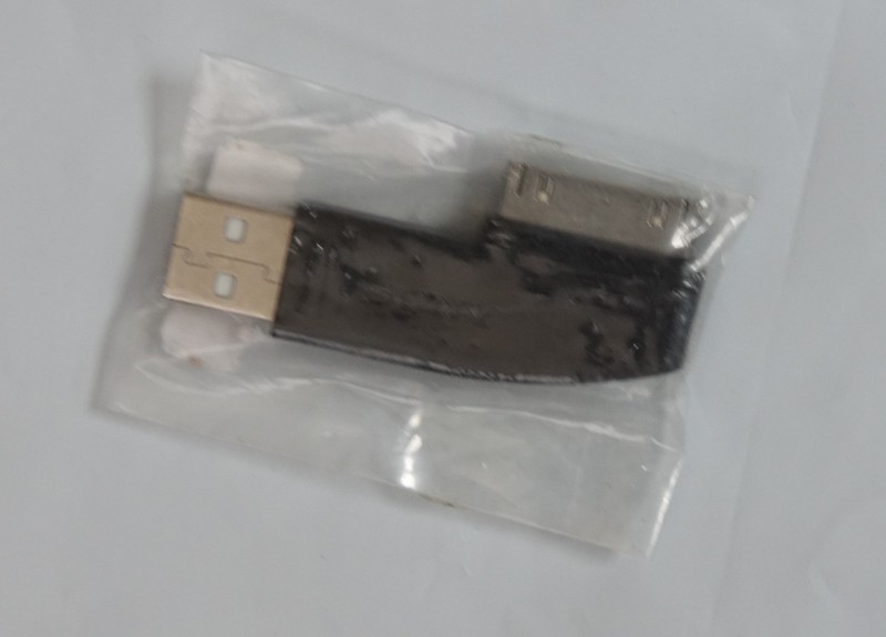 Sony XA-50IP Right-Angle USB to Apple 30-Pin Adapter