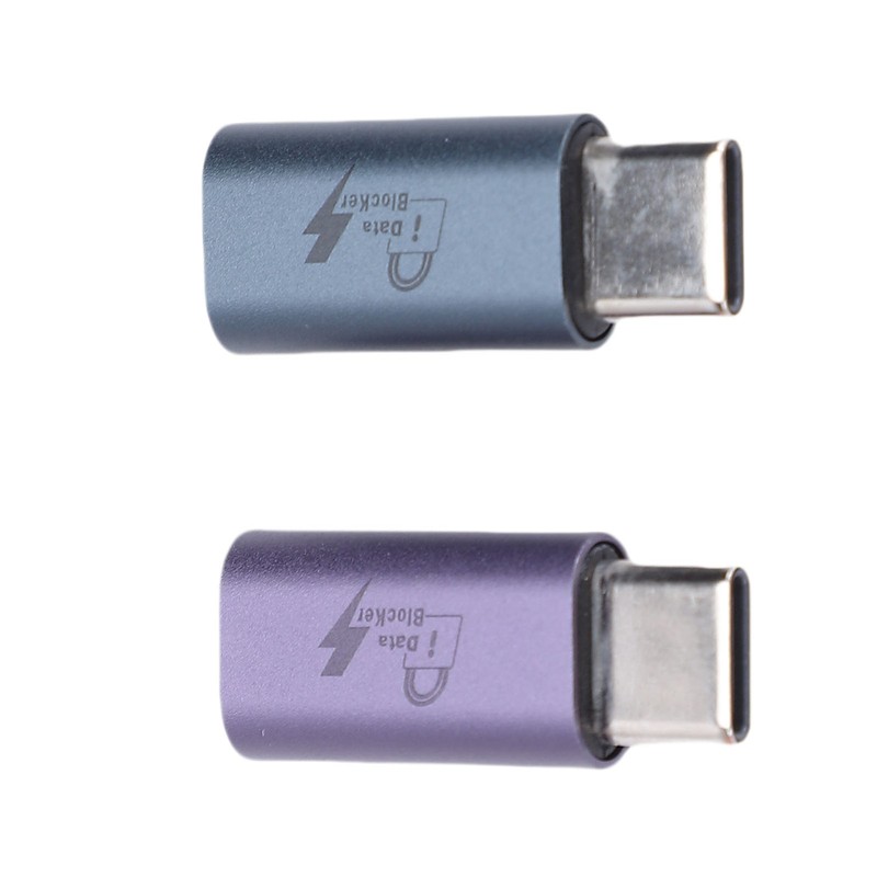 2PCS USB C To C Data Blocker For Enhanced Security In Public Charging EBGM gallery