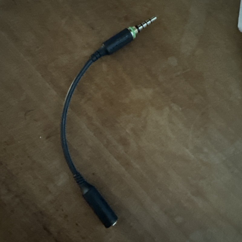 Replacement LifeProof Headphone Adapter Cable With Jack Cover