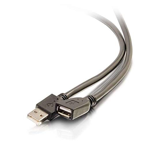 C2G USB Long Extension Cable, A to A 75 Feet, White