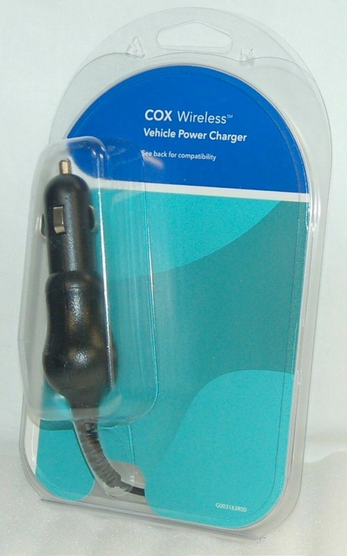 NEW Cox Samsung Car AC Travel Charger Z400 ACE M510 M520 Instinct Epix Gravity