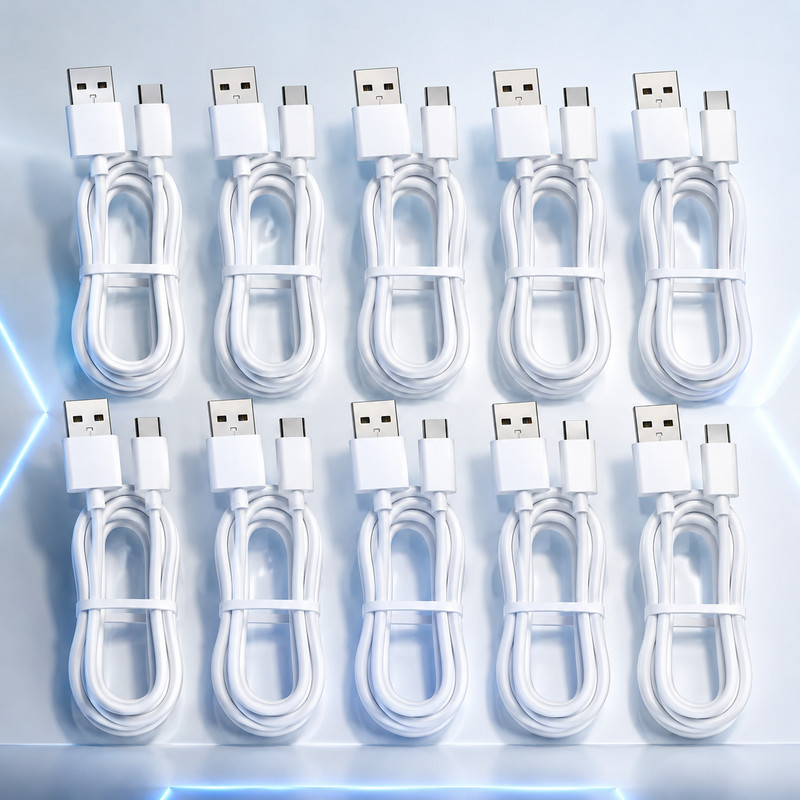 10 Pack 3ft Fast Charging Cable Quick Charger Charge Power Sync Cord Bulk White gallery