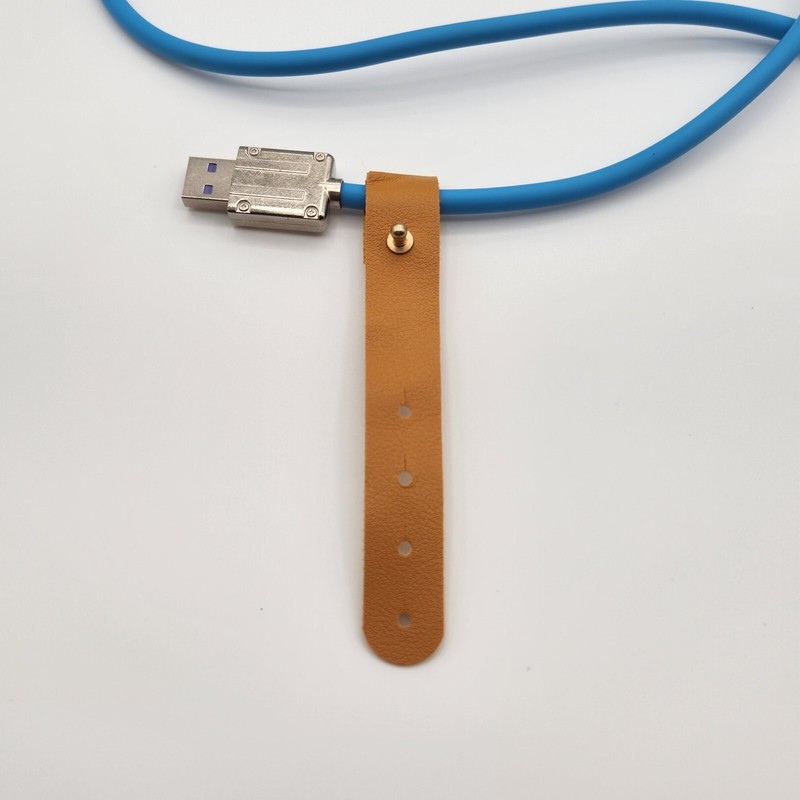 120W Super Fast Charging/Data Cable USB Type-C Zinc Alloy Silicone Gel 40 inches gallery