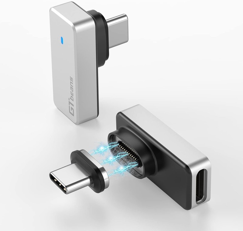 USB C Magnetic Adapter 2 Pack for Fast Charging and Data Transfer gallery