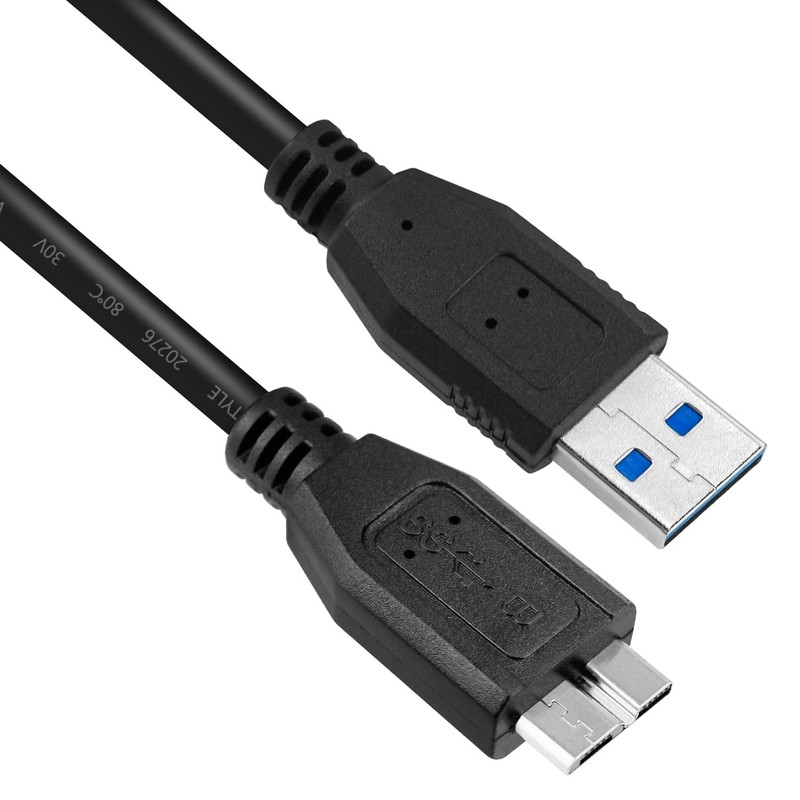 MaxLLTo 6Feet USB 3.0 Data Cable Cord for Western Digital WD My Book External…