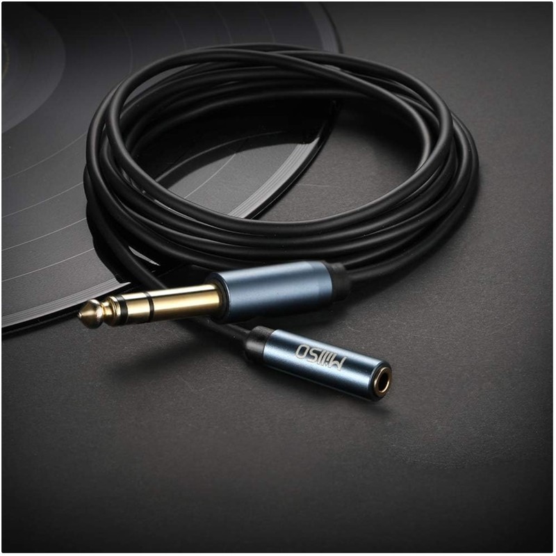 1/4 to 3.5mm Headphone Adapter – 16ft Cable