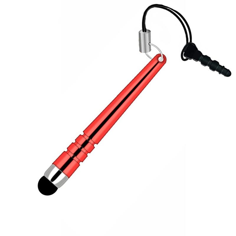 For Samsung Galaxy S23/Plus – Touch Pen Red Stylus Aluminum Compact