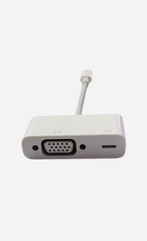 Genuine Apple Lightning to VGA Adapter (MD825AM/A) - Used in Original Box gallery