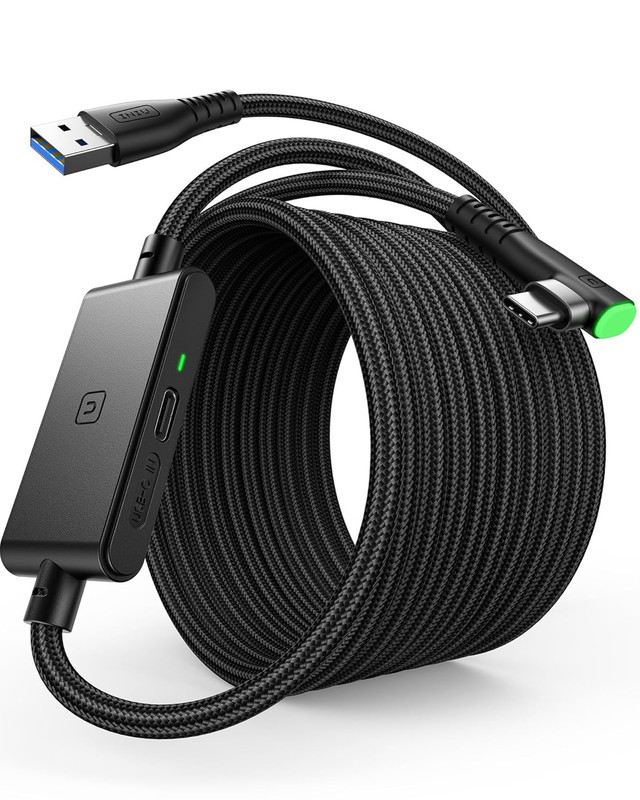 Link Cable, [16FT 5M] VR Cable USB 3.0 High Speed Type C Charger Cable Fast Char gallery