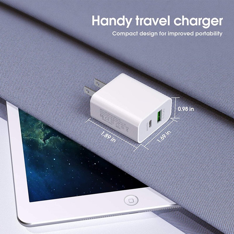 For iPhone 16 15 13 11 20W Fast Charger Block USB Type C Wall Power Adapter Lot gallery