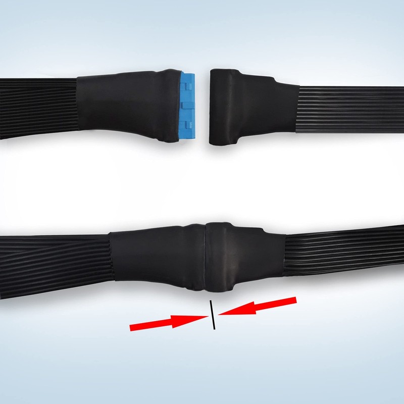 USB 3.0 Header Extension Cable, 19/20 Pin 1 to 2 Y Splitter Internal Extensio... gallery
