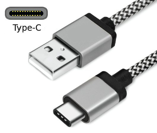 Charging Cable Micro USB or Type-C Data Sync for Samsung and Android 1M 2M 3M gallery