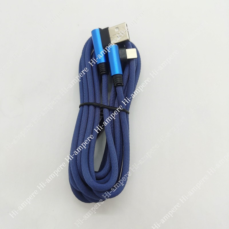 3Pack Right Angle Elbow USB Charger Cable 6Ft For iPhone 14 13 12 11 8 XR X Cord gallery