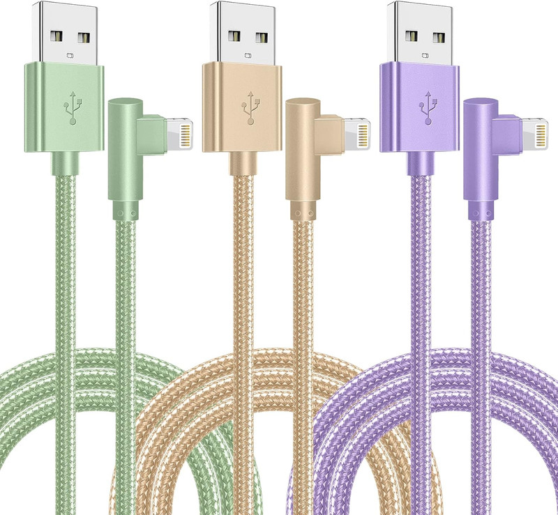 Iphone Charger,3 Pack 6FT Lightning Cable [Apple Mfi Certified] Iphone Fast Char gallery