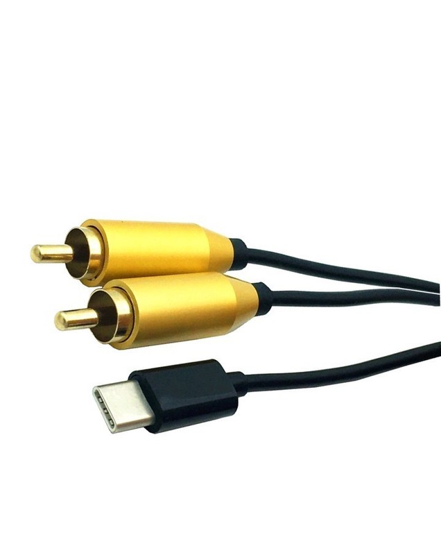 NEW Type-C USB Dual RCA Male Video Audio Cable AV Connector Cord For Mobile PC gallery