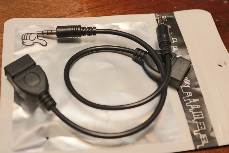 USB to Aux Audio Adapter, 2PCS 3.5mm Male to USB Female Lot of 2 gallery