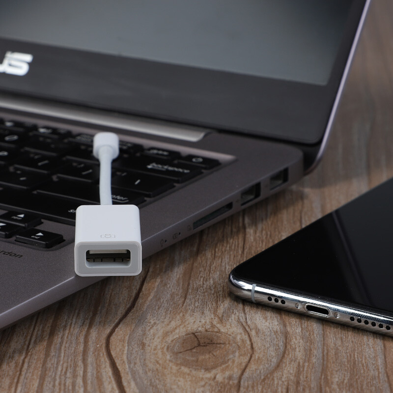 OTG USB to camera adapter for iphone support USB Flash Drive, MIDI Keyboard gallery