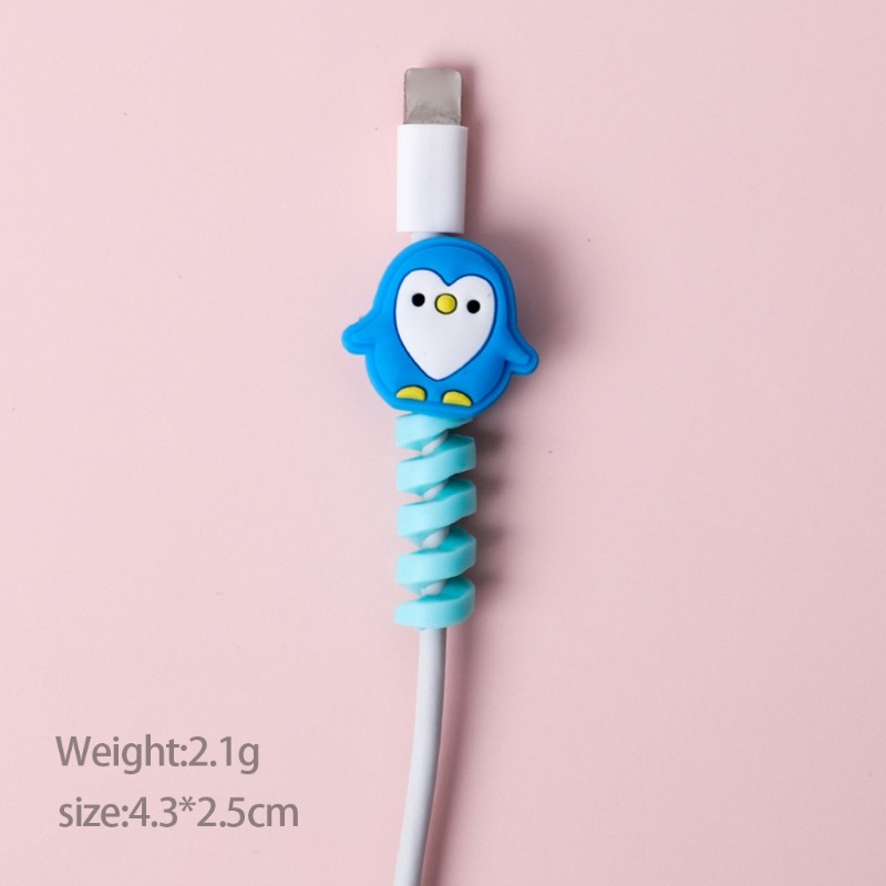 2Pcs Phone Protect Accessory Charging Cable Protectors Cute Charger Protectors gallery