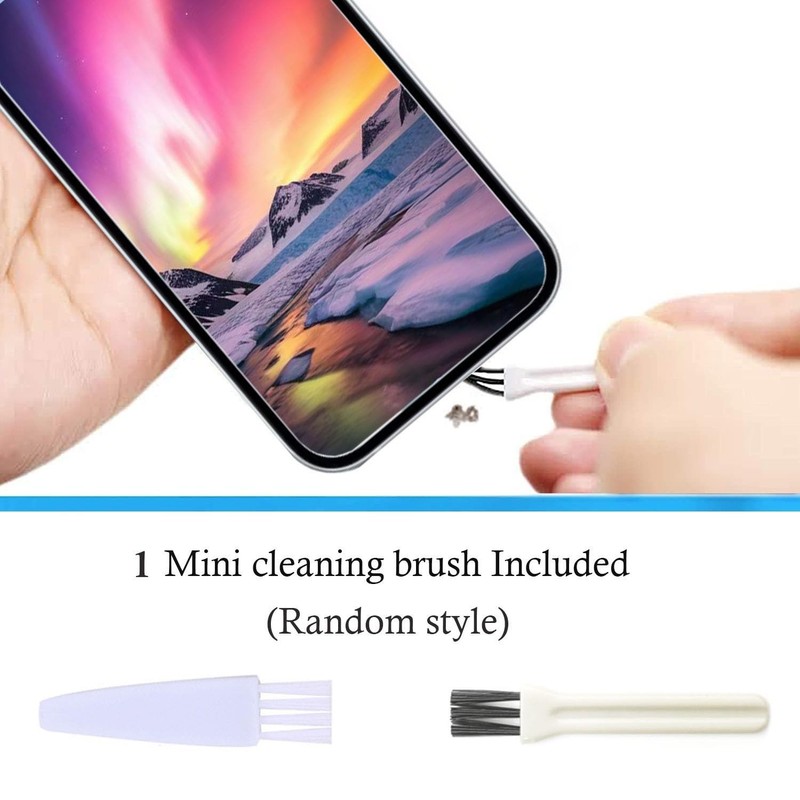 20PCS Anti Dust Cover USB A USB C Port Cable Plugs Caps Silicone Soft Snugly ... gallery