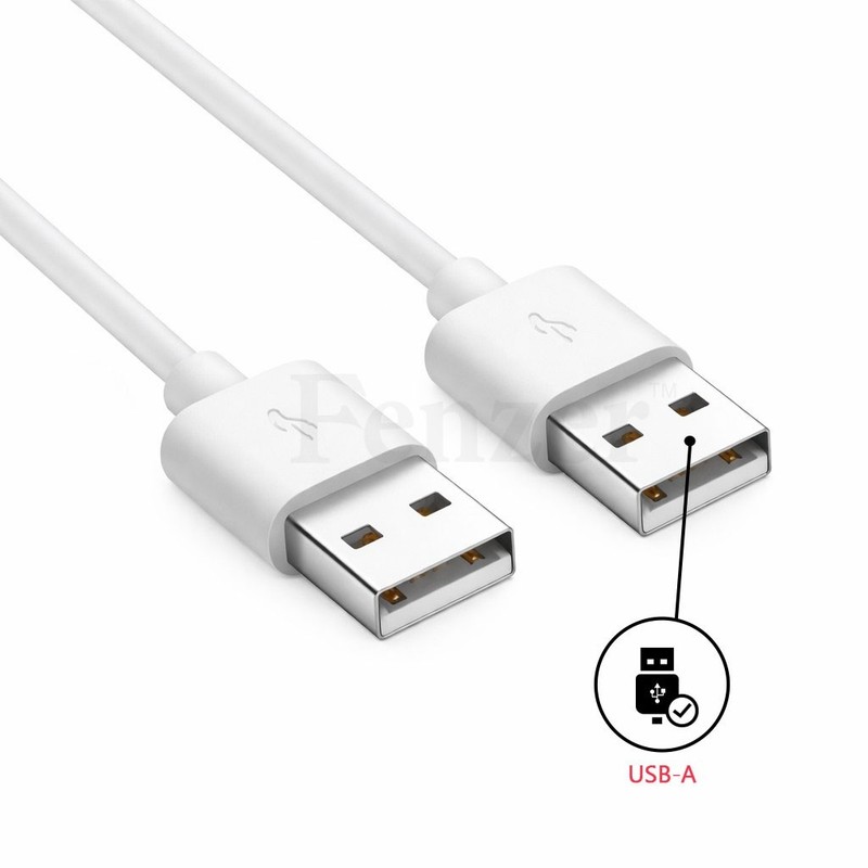 25X-6FT USB 2.0 Type A Male to A Male Cable -High Speed Data Transfer Charger gallery