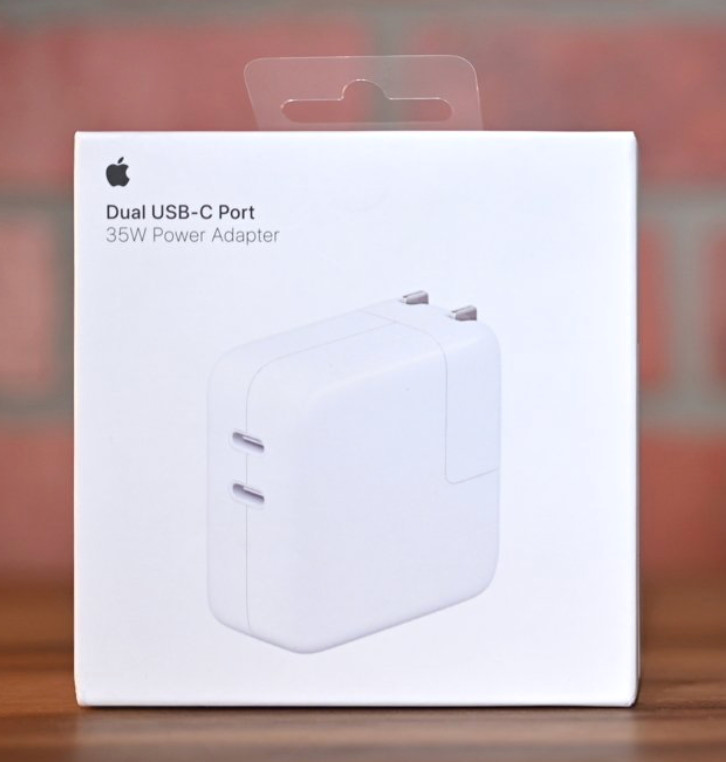 Brand New Apple MacBook Dual USB-C Charger 35w