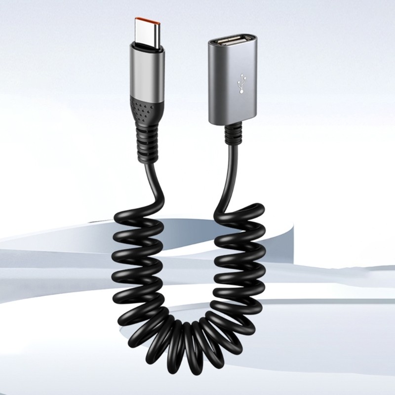 Flexible Fast Speed 480Mbps USB Type C To USB 2.0 Converter Cable For Car Home gallery