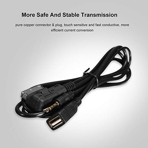 Audio AMI USB 3.5mm Aux Cable 3.5mm USB Adapter AMI MMI Audio Music Interface... gallery