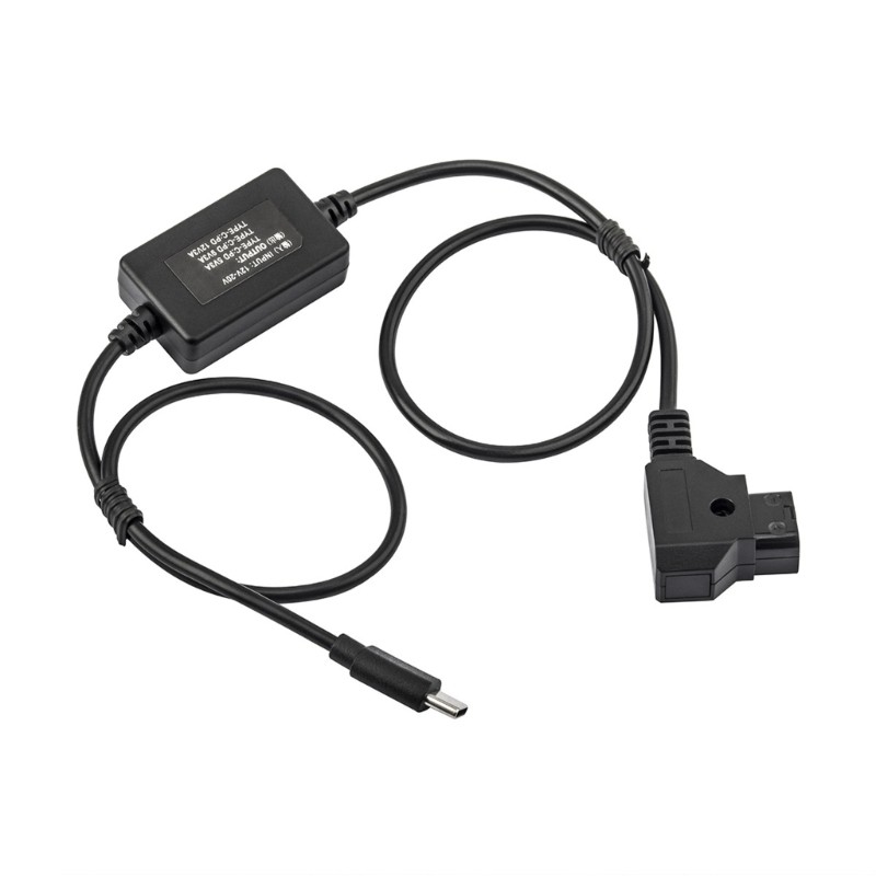 D-TAP To Type C Power Cable Cord With Reinforced Connectors And Flexible Wire