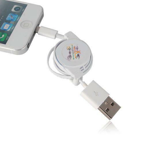iPhone 11 12 13 Pro XS XR Max RETRACTABLE USB CABLE FAST CHARGE POWER CORD WIRE gallery