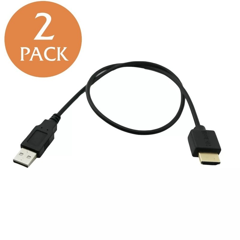 50cm HDMI Male to USB 2.0 A Male Plug Adapter Converter Connector Charger Cable