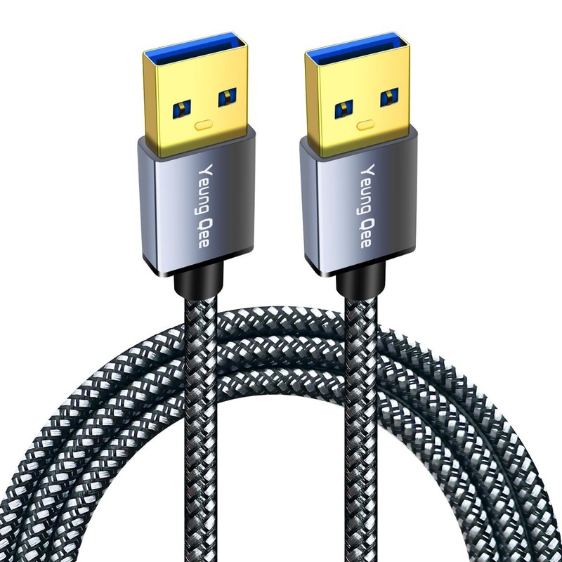 15ft/5M USB 3.0 A To A Male To Male Cable Double End Cord Data Transfer Hard gallery