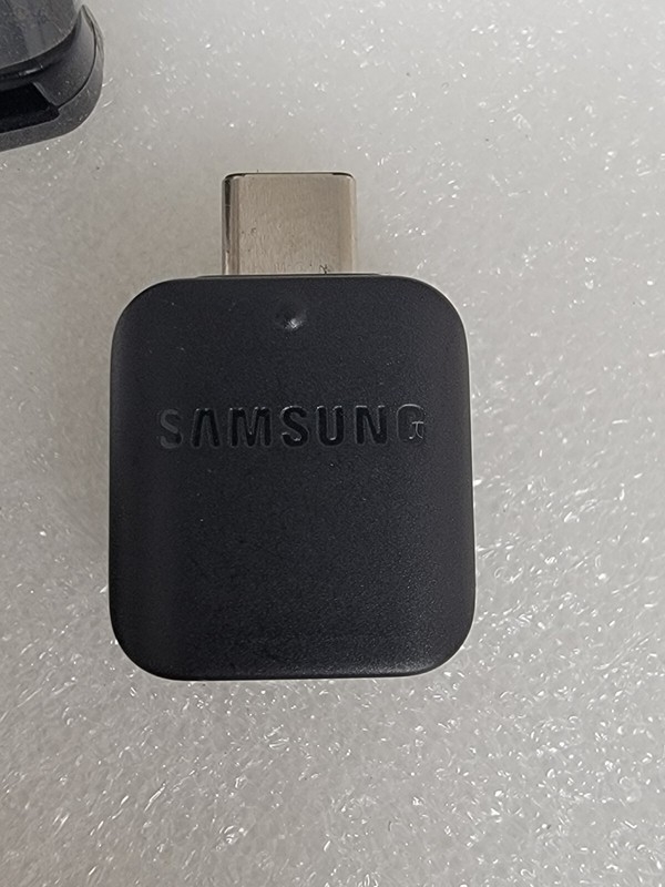 Samsung OEM On-The-Go OTG (USB) to (USB-C) Adapter - Glossy Black gallery