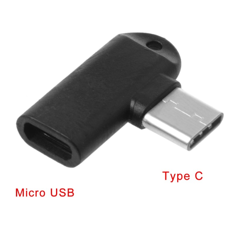 Professional 90 Degree Micro USB Female to Type C Male Adapter gallery