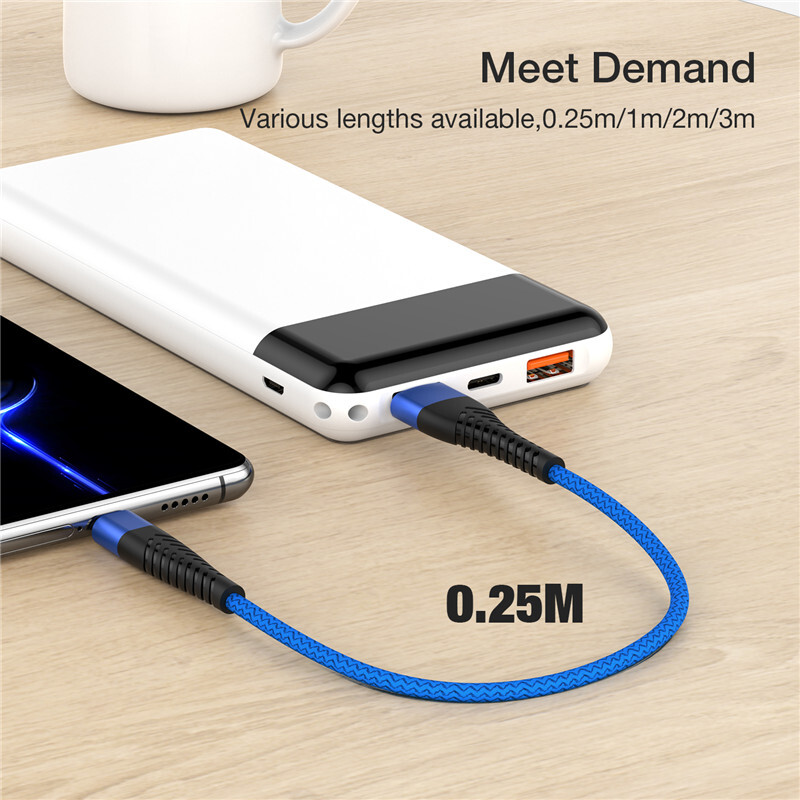 Type C USB A Fast Charging Charger Cable Cord For iPhone 15 16 Samsung S21 S20 gallery
