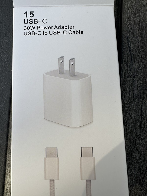 USB C Fast 20W Charger PD Adapter And Cable
