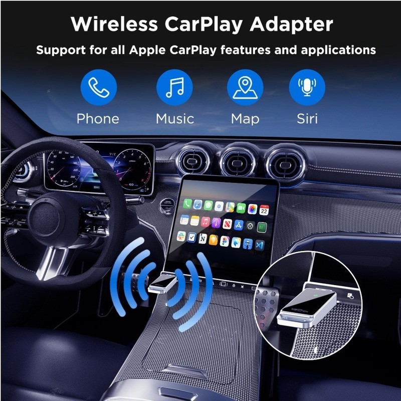 Wireless CarPlay Adapter 2024 Apple BY967D NEW . Open Box. gallery