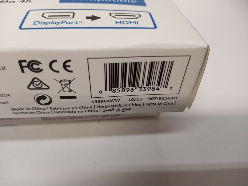 Kensington VP4000 4K DP To HDMI Video Adapter K33984WW gallery