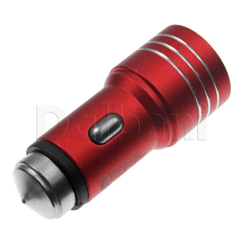 Dual Car Adapter Red 1.5Ampfor Universal Devices