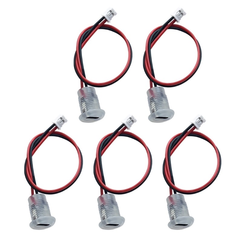 5Pcs Type C Waterproof Female Connector Socket Charging Interface With Wire gallery