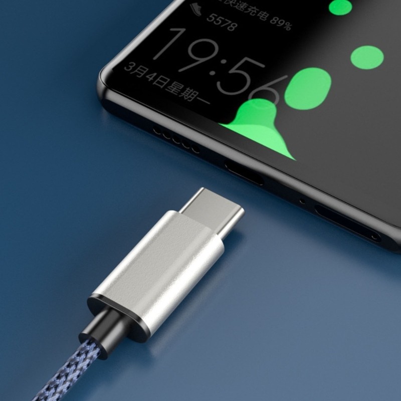 Stereo Aux Headset Cable Two-in-one Connection Wire Line for USB C Tablet Phone gallery