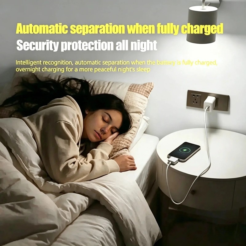 140W Smart Full Charge Self-Cut Type-C Adapter, Universal Auto Disconnect for Ni gallery