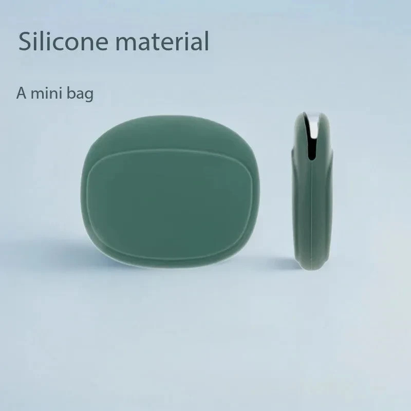 Silicone Cell Phone Data Cable Storage Box Travel Earphone Wire Key USB Bag gallery
