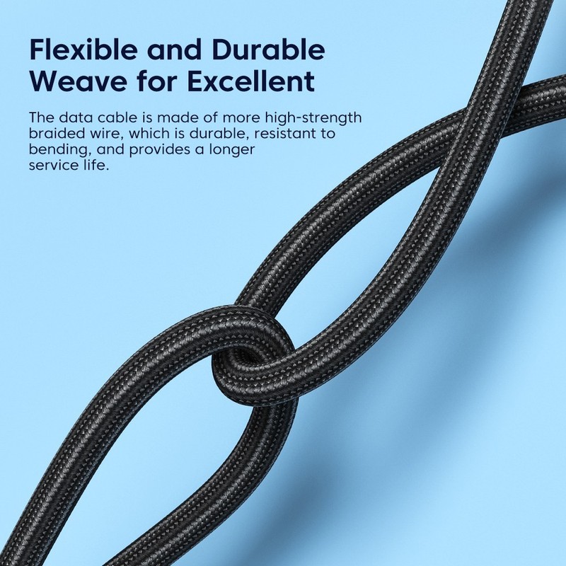 Toocki 100W USB-C to USB-C Fast Charging Cable PD 90° Right Angle Data Cord USB gallery