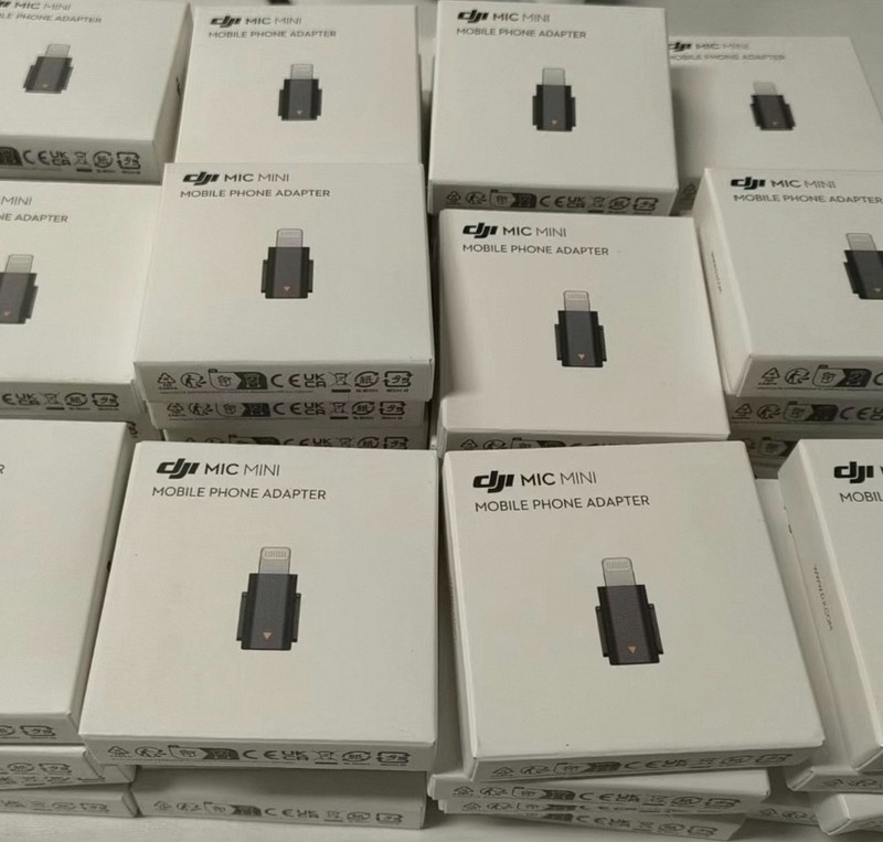 Original DJI Mic Mini Mobile Phone Adapter For iPhone 14/13/12/11/XS MAX/XR 8 7 gallery